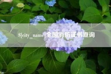 格尔木全国消防证书查询