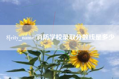 格尔木消防学校录取分数线是多少