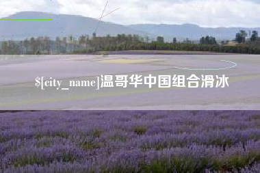 格尔木温哥华中国组合滑冰