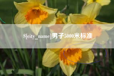 格尔木男子5000米标准