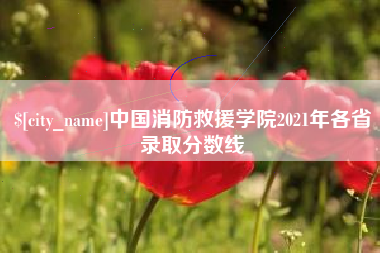 格尔木中国消防救援学院2021年各省录取分数线
