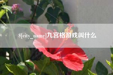 格尔木九宫格游戏叫什么
