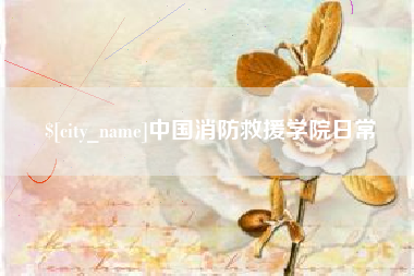 格尔木中国消防救援学院日常