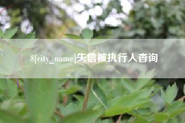 格尔木失信被执行人杳询