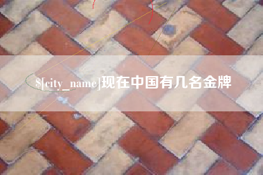 格尔木现在中国有几名金牌