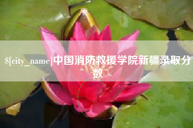格尔木中国消防救援学院新疆录取分数