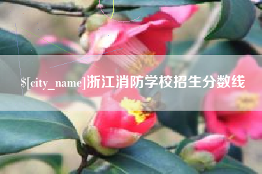 格尔木浙江消防学校招生分数线