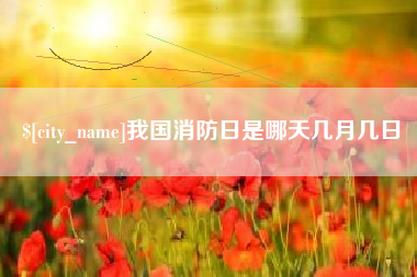 格尔木我国消防日是哪天几月几日