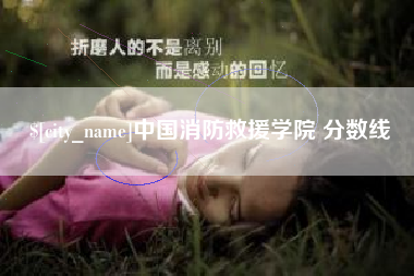 格尔木中国消防救援学院 分数线