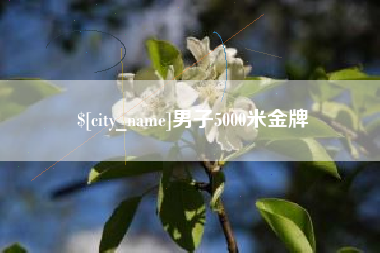 格尔木男子5000米金牌