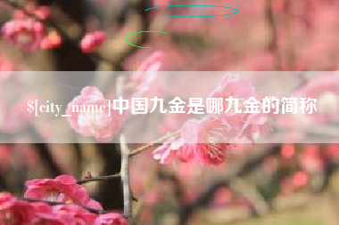 格尔木中国九金是哪九金的简称