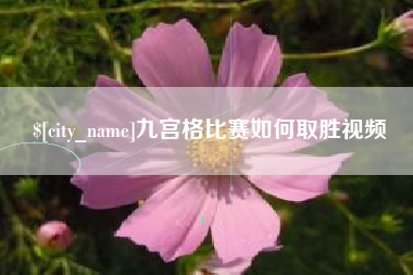 格尔木九宫格比赛如何取胜视频