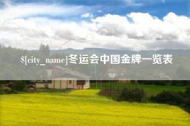 格尔木冬运会中国金牌一览表