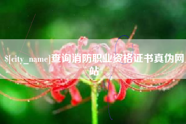 格尔木查询消防职业资格证书真伪网站