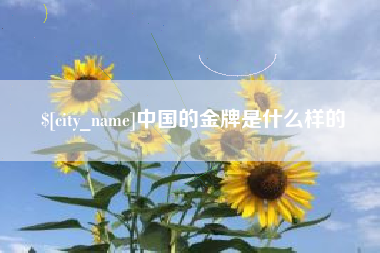 格尔木中国的金牌是什么样的