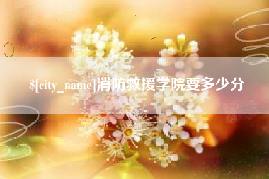 格尔木消防救援学院要多少分
